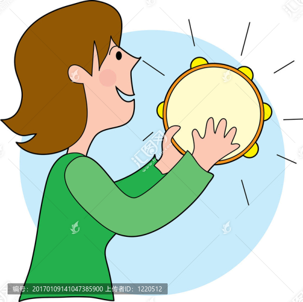 一個Tambour的女人