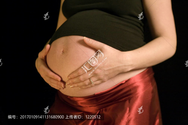懷孕的女人