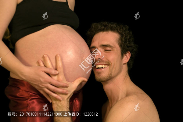 懷孕的女人