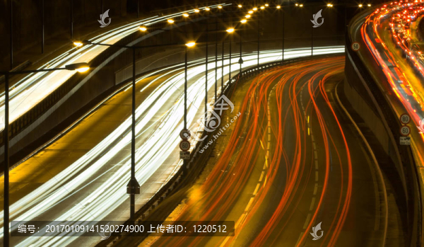 夜間公路交通