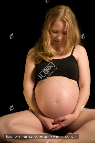 懷孕的女人