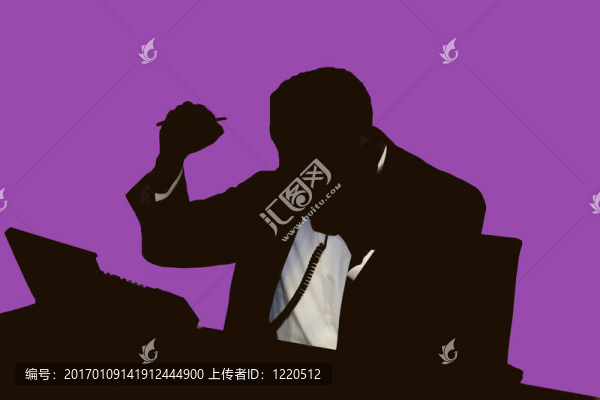 公司的輪廓的人