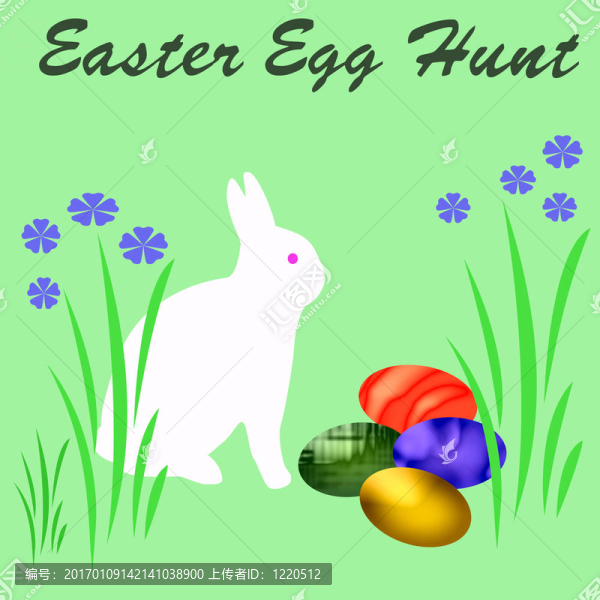 復(fù)活節(jié)找蛋標(biāo)志