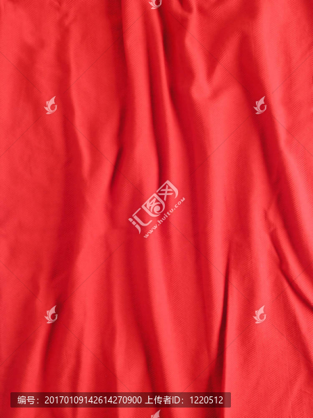 紅色的布
