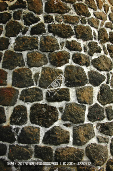 典型的Azores,Stone,wall