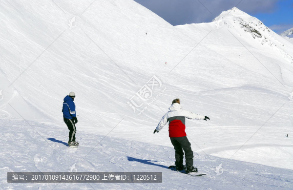 高山滑雪