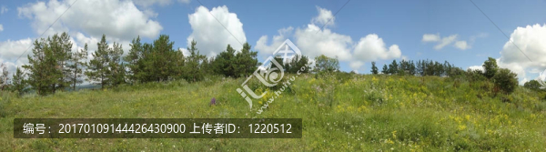 山全景
