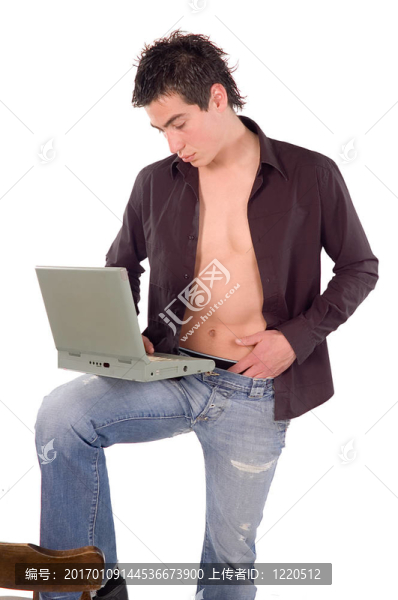 筆記本電腦的人