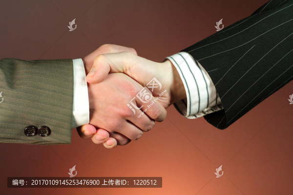 商業(yè)的握手