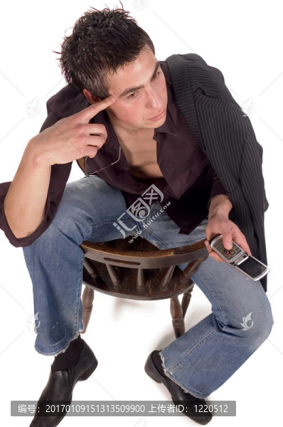 電話里的男人