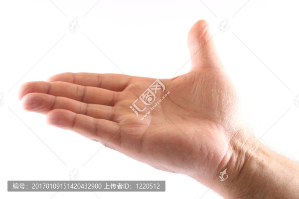 伸出一只手