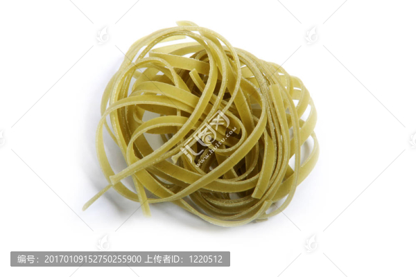 綠色的面條