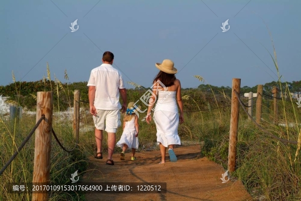家庭上浮橋