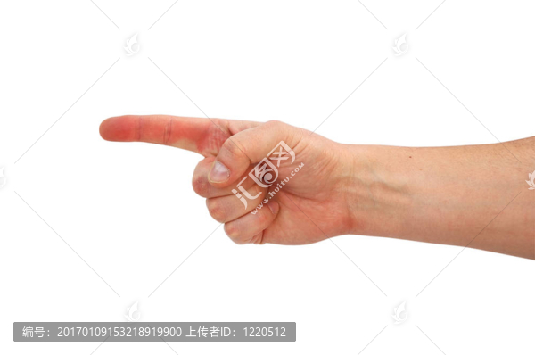 手指指向的方式
