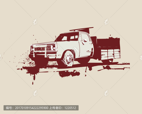 老式卡車