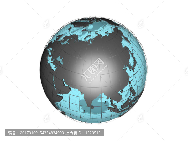 3D地球儀與亞洲-匯圖網(wǎng) www.fosd68.com 3D地球儀與亞洲