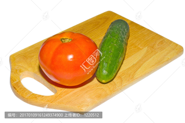 番茄和黃瓜