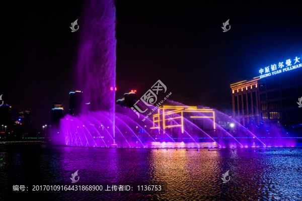 大型音樂噴泉