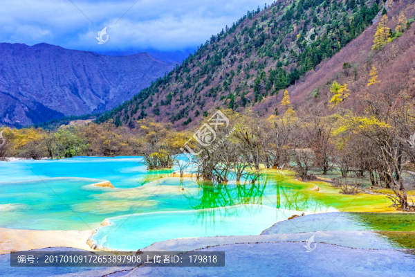 五彩池,黃龍風(fēng)光