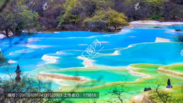 五彩池,黃龍風(fēng)光