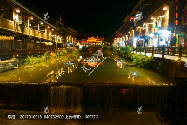侗寨夜景
