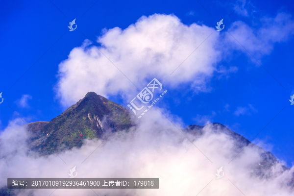 高山云霧,茂縣風(fēng)光