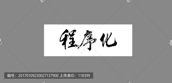 程序化