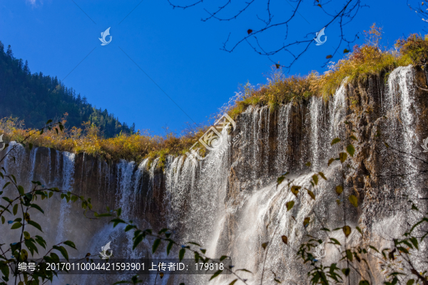 諾日朗瀑布,九寨溝