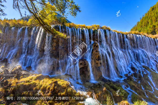 諾日朗瀑布,九寨溝