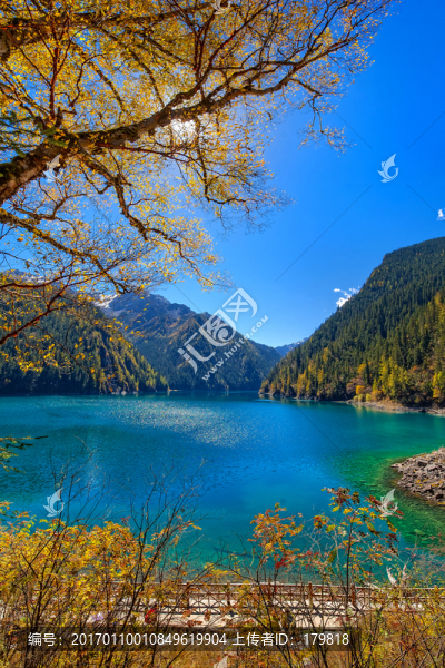 長海秋色,九寨溝