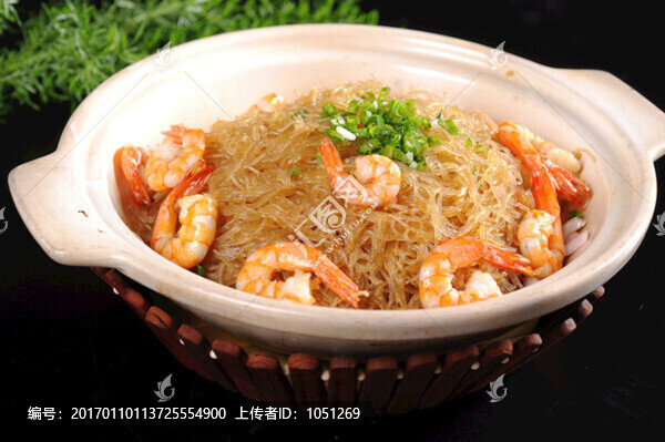 鮮蝦粉絲煲