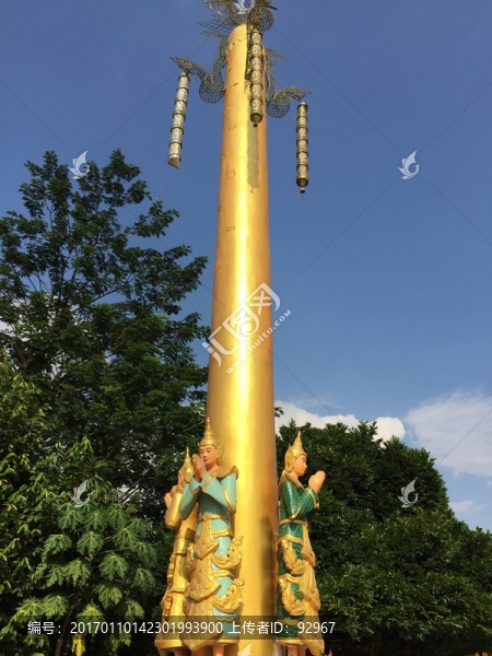 緬甸佛教建筑,降魔杵