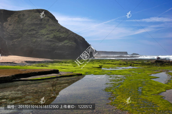 美麗的海灘