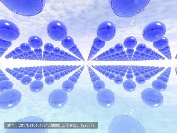 無窮.3D渲染。