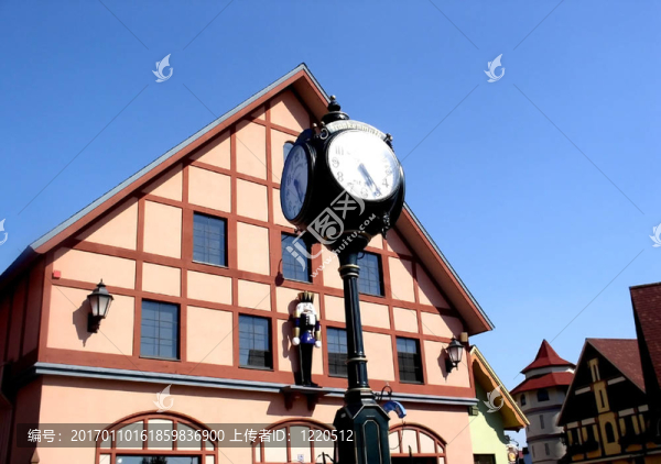 時(shí)鐘在FRANKENMUTH