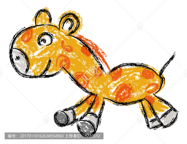 長頸鹿的插圖