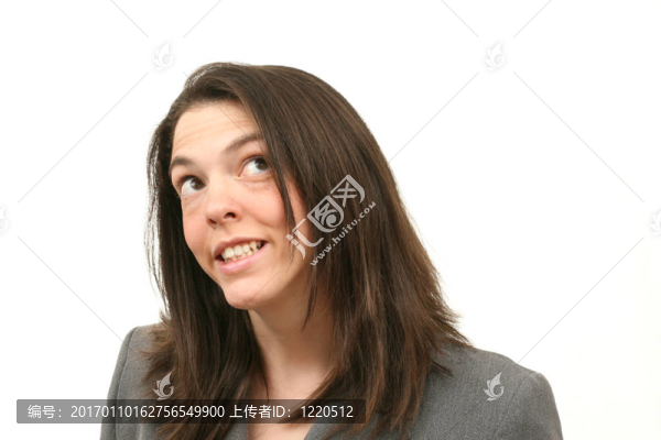 快樂的女商人