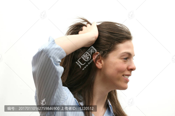 微笑的女孩