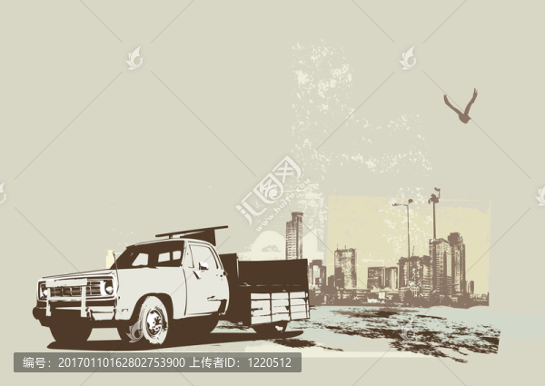 老式卡車