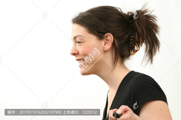 微笑的女孩