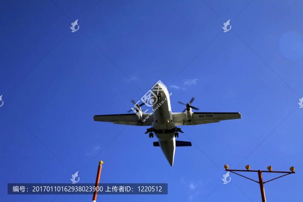 飛機著陸