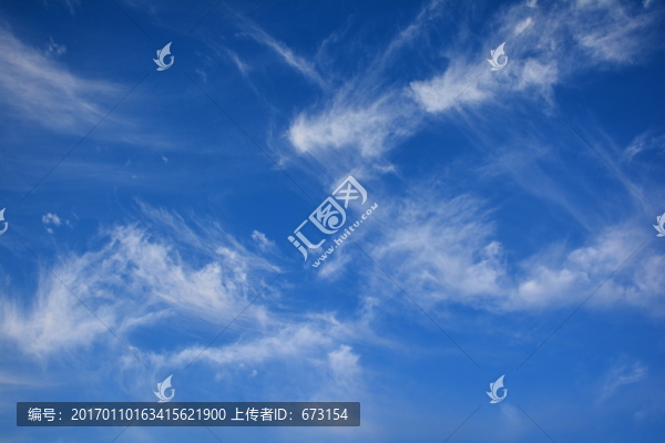 藍天白云