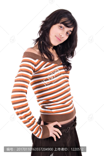 少女的微笑