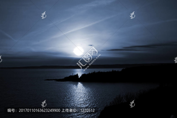 藍色黃昏