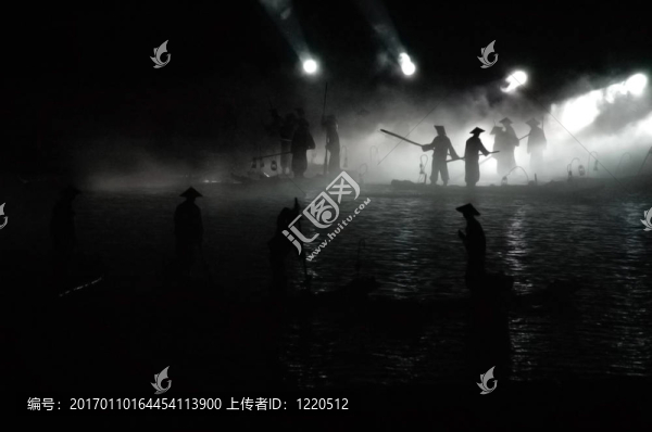 夜釣現(xiàn)場(chǎng)