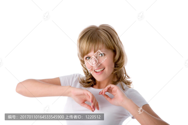 年輕的女人