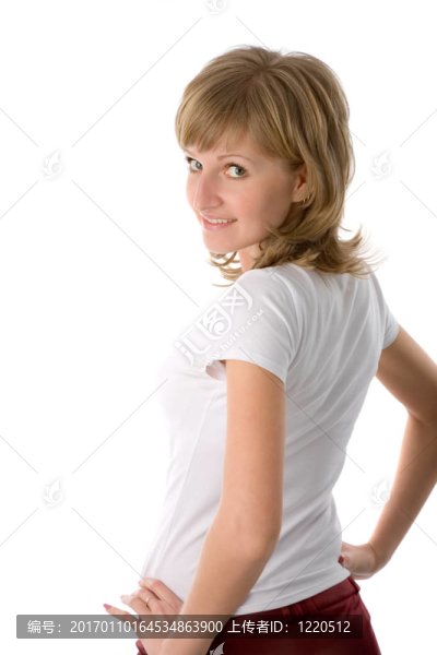 快樂(lè)的女人