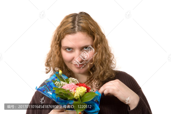 年輕的女人