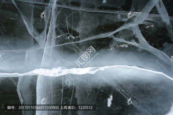 破碎的冰-雪閃電