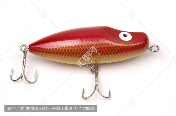 紅色的魚餌